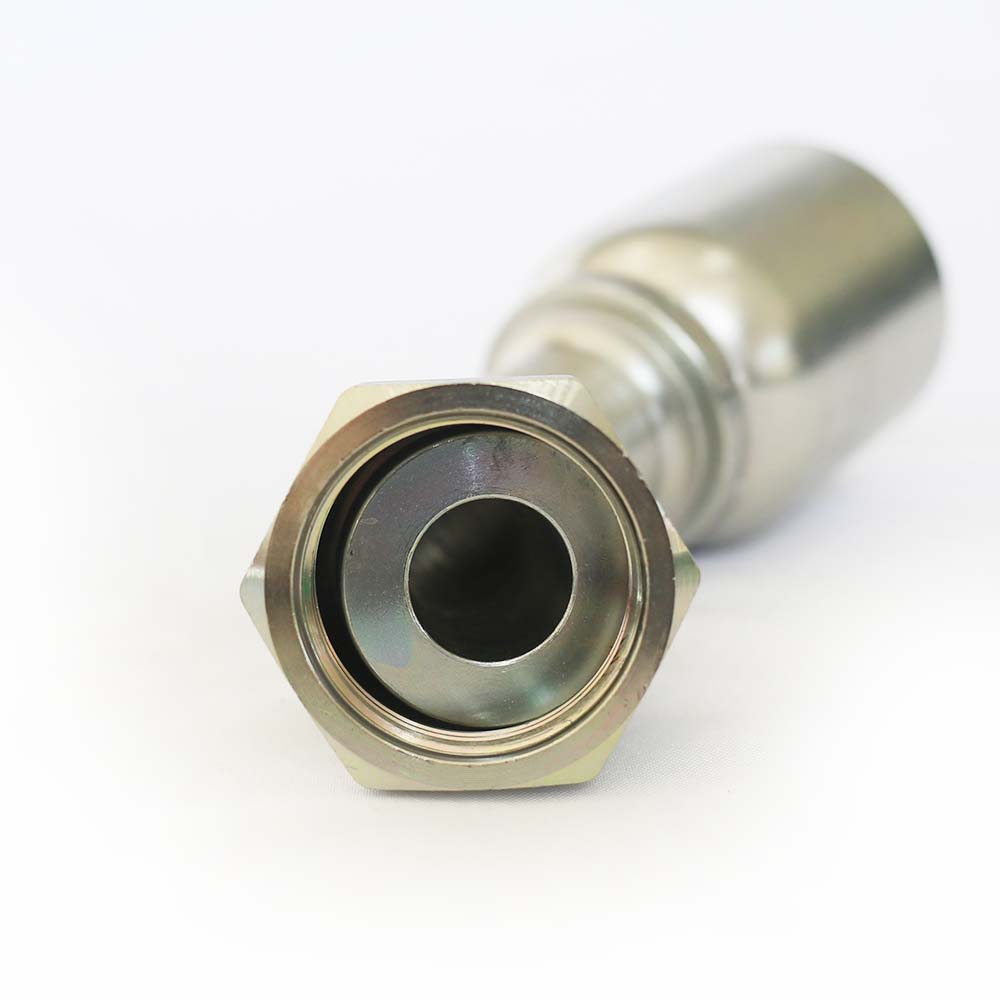 24211D-06-04PK Forged Technics Carbon Steel One Piece Fitting Hydraulic Hose Fitting