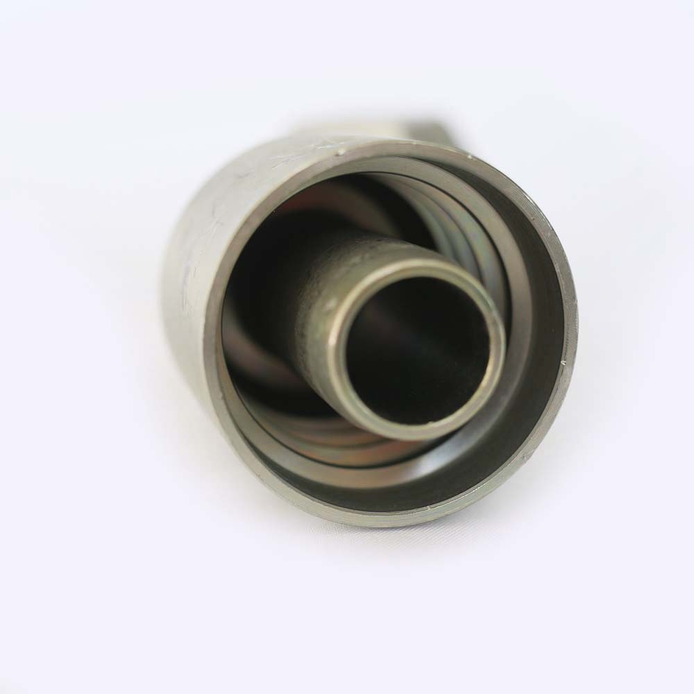 Reusable Ferrule Stainless Steel 90 Elbow Hose Fitting JIC Female Hydraulic Hose Fitting